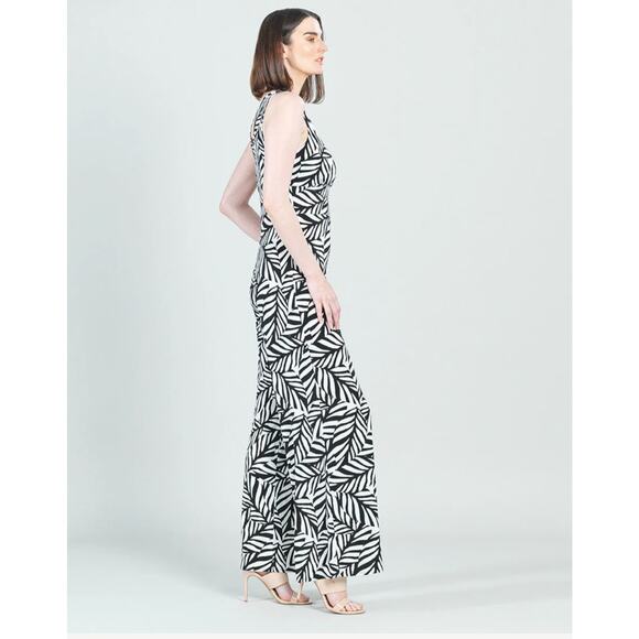 Clara Sun Woo Signature Jumpsuit - Leaf Stripe - Picture 4 of 14